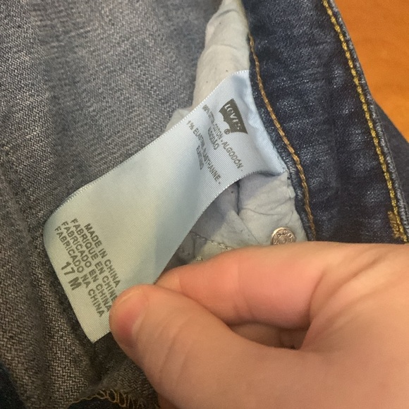 GUC -“Superlow" Bootcut stretch jeans Juniors 17M Average (PJ219) - Picture 6 of 7